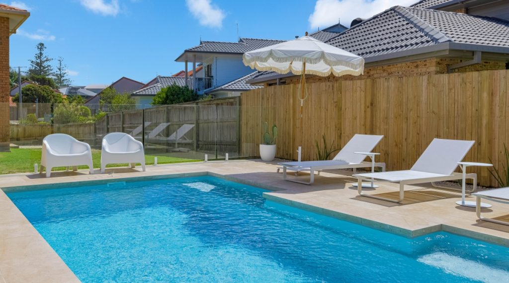 Award winning fibreglass Pool